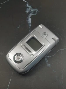 Brand New Motorola A668 2G Foldable Flip Unlocked Phone Silver Perfect!! - Picture 1 of 7