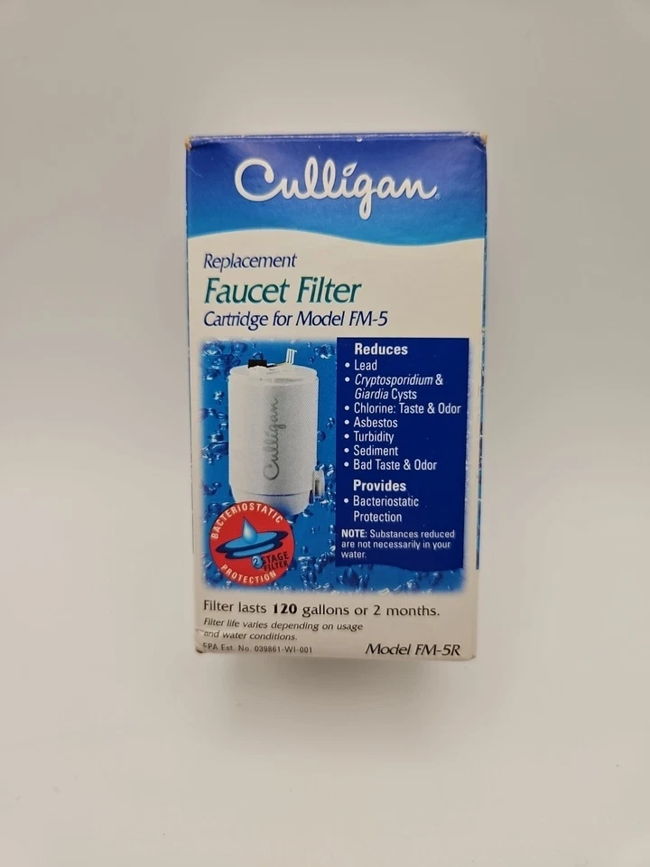 Culligan FM-5R Level 3 Faucet Filter Replacement Cartridge NIB - Image 1 of 1