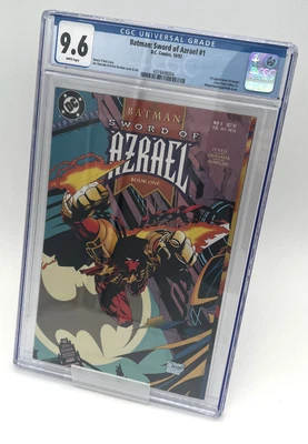 Batman: Sword of Azrael #1 (1992, Wraparound) CGC 9.6 *KEY - 1st app Azrael - Image 1 of 2
