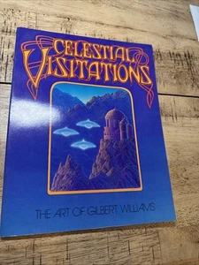 Celestial Visitations The art of Gilbert Williams 1979 1st Ed Psicodelic Art - Afbeelding 1 van 6