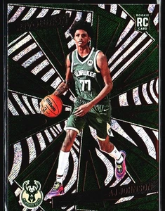 2024-25 Panini Revolution AJ Johnson Rookie Milwaukee Bucks #140 - Picture 1 of 2