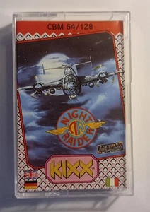 NIGHT RAIDER - RARE KIXX Complete - Commodore 64 C64 C128 - TESTED see photos - Picture 1 of 11