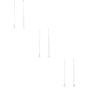 3 Heart Necklace Stainless Steel Chain Necklaces for Girlfriend - Picture 1 of 12