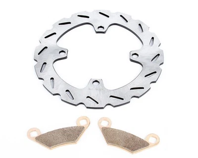 Rear RipTide Brake Rotor & Brake Pads fits 2010 - 2014 Polaris Sportsman 800 EFI — 第 1/2 张图片