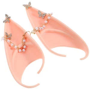Elf Ears Miss Piece Prop Stage Performance Pendiente Accesorio Hada - Imagen 1 de 12