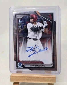 Ivan Luciano Auto 2024 Bowman Draft - Chrome Prospect Autographs #CPA-IL - Picture 1 of 2