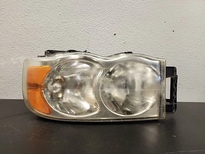 Conjunto de faros de conductor OEM 2002-2005 DODGE RAM 1500 lámpara de luz de cabeza izquierda Foto 1 de 4