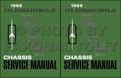 Manual De Taller Oldsmobile 1968 Delta 88 98 Supreme 442 Cutlass F85 Servicio - Imagen 1 de 4