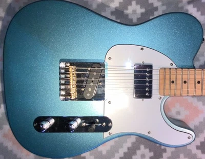 ⚠️ JUST THIS WEEK! ⚠️2016 G&L ASAT Classic Blue Boy Metallic Baby Blue! Mint!⚠️ - Image 1 of 4