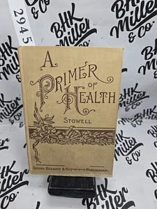 Antique Book A Primer of Health / Illustrated - Foto 1 di 11