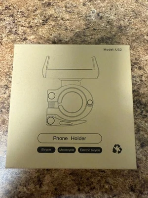 Widras US2 Bicycle Phone Holder Mount w/ Rubber Bands – Fits up to 3.5" 3. - Image 1 of 4