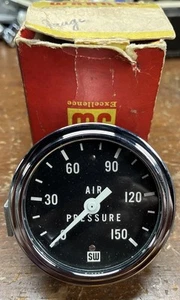 NOS June 1961 Stewart Warner 2-5/8” Air Pressure Gauge 0-150psi 691FB Truck Mack - Bild 1 von 5