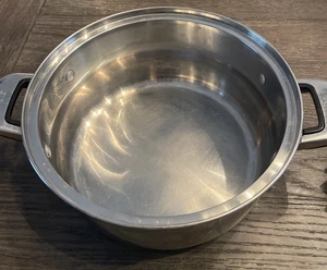 Oneida Immacolata Pentola Acciaio Inox Stock Pentola 18/10 Salsa Padella Senza Coperchio - Foto 1 di 5