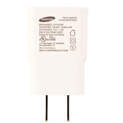 Samsung (EP-TA10JWE) Wall Adapter (5.3 Volt - 2 Amp) for USB Devices - White - Image 1 of 2