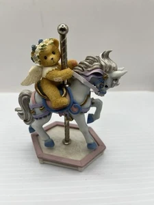 Peluches apreciados oso de cristal carrusel unicornio "Estamos en un paseo maravilloso." - Imagen 1 de 5