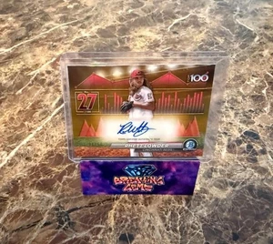 2024 Bowman Bowman Scouts Top 100 Auto /50 Rhett Lowder #BTPA-27 Auto - Picture 1 of 1