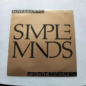 Simple Minds Alive & Kicking Up On The Catwalk Live Vinyl Record 12 Inch - Picture 1 of 22