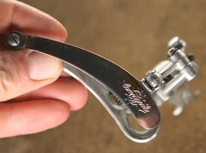 Vintage early 70s Campagnolo Nuovo Super Record front mech derailleur schaltwerk - Picture 1 of 7