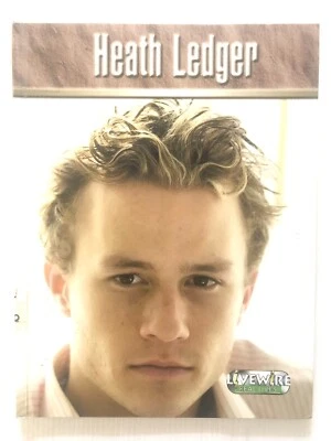 Heath Ledger By W M Anderson Livelier Real Lives  Junior Readers Ex Library - Image 1 of 3