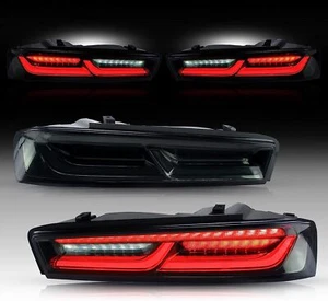 Luces traseras LED VLAND para Chevrolet Chevy Camaro 2016-2018 señal secuencial roja - Imagen 1 de 12