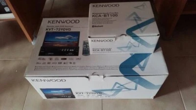 AUTORADIO MONITOR A SCOMPARSA KENWOOD KVT729DVD - RADIO AM-FM/MP3/DVD stereo - Immagine 1 di 4