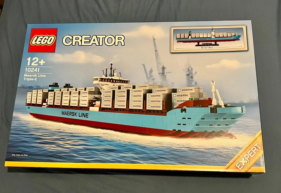 LEGO Creator Expert 10241 Maersk Containerschiff NEU OVP Retired Selten Sammler - Bild 1 von 4