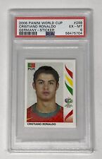 2006 Panini World Cup Germany #298 Cristiano Ronaldo PSA 6
