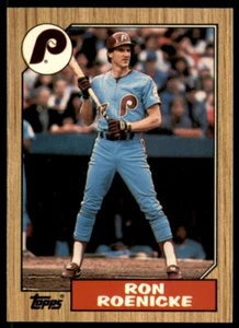 1987 Topps Tiffany Ron Roenicke Philadelphia Phillies #329 - Picture 1 of 2