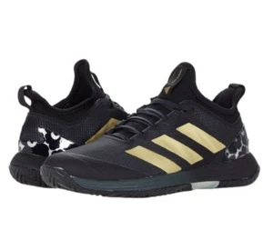 Marimekko X Adidas Adizero Ubersonic 4 Black Gold Metallic Womens 8.5 Sneakers - Picture 1 of 8