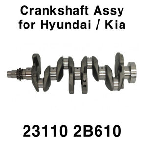 Genuine Crankshaft 231102B610 for Hyundai Accent Veloster / Kia Soul Rio 1.6L