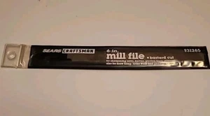 Vintage Craftsman 9 31265 Mill File, 6" Warranty Made In USA - Picture 1 of 6