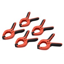 Amtech S2953 Feder Klammer Set,5pc 3'' Pro Klemmen Drehbar Kiefer Kissen