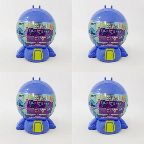Disney Stitch Smols : Series 1 Vinyl Figures - Lot of 4 Sealed Blind Capsules Cover
