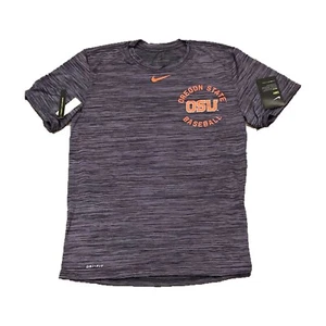 NWT NEW Oregon State Beavers Baseball Dri Fit Nike Men's Shirt Size Small - Picture 1 of 2