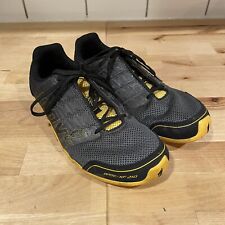 Inov 8 Unisex Bare XF 210 Black Gray Running Shoes Sneakers Size M 5.5 W 7