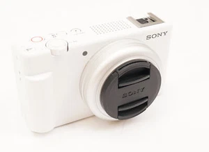 Sony ZV-1F Vlog Camera for Content Creators and Vloggers (White) - Picture 1 of 7
