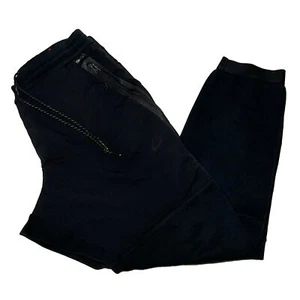NIKE TECH FLEECE 2 MEN’S LARGE JOGGER SLIM TAPER PANT 700769-010 BLK inseam 28 - Picture 1 of 7