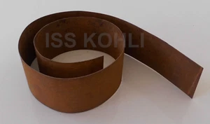 Rasenkantenband Rasenkante rostig Stahl 20 25 cm  1mm dick Rolle ähnl.wie corten - Bild 1 von 2