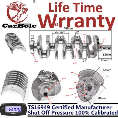 Engine Crankshaft Rods Bearing Fit Kia Sportage Sorento 2.4L 2012 2013 2014-2019 - Image 1 of 4