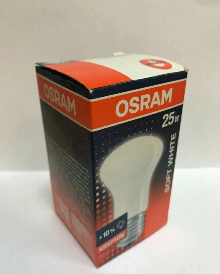 OSRAM Superlux Krypton Morbido Bianco Lampadina E27 230V 25W - Immagine 1 di 1