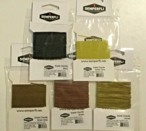 Semperfli Ultrafine Suede Chenille, Fly Tying Material - Picture 1 of 5