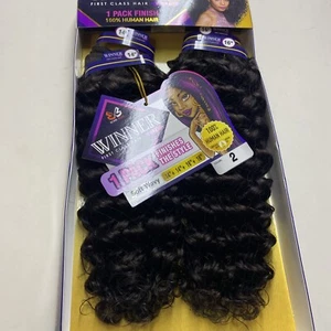 BOBBI BOSS GANADOR SUAVE ONDULADO 14"14"16"_#2_1_Pack ACABADO_100% Cabello Humano - Imagen 1 de 4