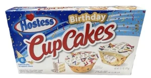 Hostess Birthday Cupcakes | 16 Count | 13.1 Oz | Pack of 2 - Picture 1 of 3