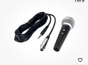 First Act MVM-88 Unidirectional Dynamic Vocal Microphone Professional - Picture 1 of 8