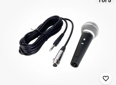 First Act MVM-88 Unidirectional Dynamic Vocal Microphone Professional - Image 1 of 4