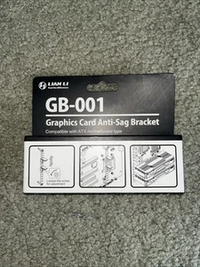 Lian Li GPU Graphics Card Anti-Sag Support Bracket GB-001 New Universal ATX EATX - Afbeelding 1 van 2