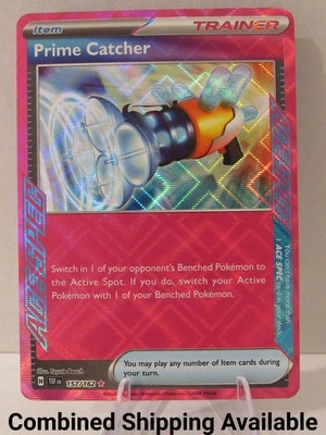 Prime Catcher 157/162 SV05: Temporal Forces NM Holo English 14963 - Image 1 of 2