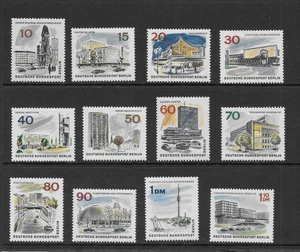 BERLIN SCOTT 9N223 - 9N234 MNH SET - 1965/1966 NEW BERLIN ISSUE - Picture 1 of 2