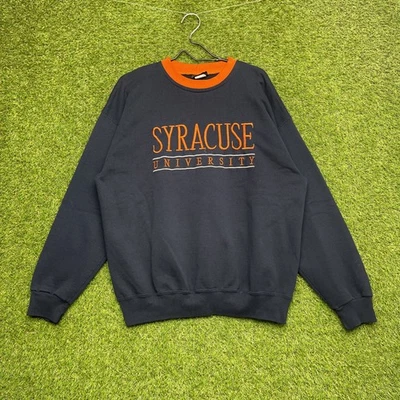Syracuse University Sweater Mens XL NCAA Basketball Crewneck Jones Mitchell - Image 1 of 4