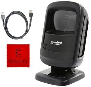 DS9208 Zebra Symbol Digitale Freisprecheinrichtung 1D/2D Barcode Scanner mit USB-Kabel &... - Bild 1 von 6